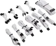 Corsair Premium Individually Sleeved DC Cable Pro Kit, Type 4 (Generation 4), White CP-8920224