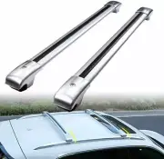 2Pcs Fit for 2012-2016 Mazda CX-5 CX5 Aluminum Roof Rail Rack Cross Bar Crossbar