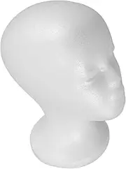SAFIGLE Wig Display Mannequin Head for Wigs and Hats Lightweight and Portable Stand for DIY Styling for Retail Displays Photo Shoots and Exhibitions Durable Construction