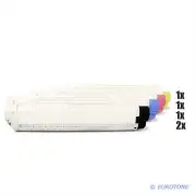 5x Eurotone Eco Cartridge for OKI C-9650-DN C-9600-HDN C-9800-HDTN