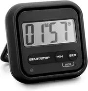 zolyet Rs-301 Stopwatch Countdown Timer (Without Battery) Black