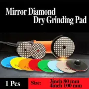 3/4in Mirror Dry Grinding Sheet Stone Polished 50-3000# Buffing Polishing Pad