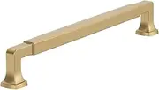 [Amerock] BP54060CZ | Champagne Bronze Appliance Pull | 12 inch (305mm) Center-to-Center Cabinet Handle | Stature | Furniture Hardware