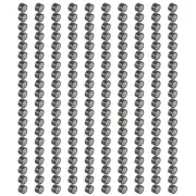 200 PCS 5mm Dark Brown Color Silicone Lined Micro Rings Beads For I Stick1903