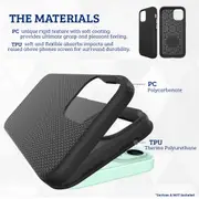 iPhone 11 Compatible Case Cover With Shockproof Rugged - Red