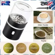 Portable Mini Electric Grinder Spice Herb Grinder Electric USB-Rechargeable AU