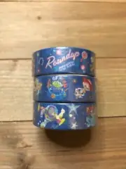 3x Disney Pixar Toy Story Woody Buzz Lightyear Multi Color Washi Tape Lot (B33)
