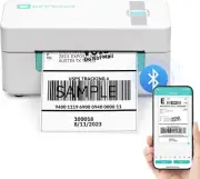 OFFNOVA Shipping Label Printer, Bluetooth Thermal Label Printer 4X6 for Small Bu