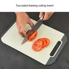 Thickened Cutting Board Double Sided Thawing Tray Kitchen