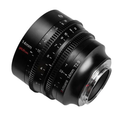 7artisans 14mm T2.9 MF Full Frame Wide Angle Cinema Lens for Sony E-Mount Camera