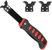 Professional Gypsum Board Cement Board Calcified Board Leather Acrylic Plexiglass Sheet Cutting and Marking Tool Manganese Steel Blade One Handle with 3 Cutting Blades