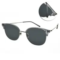 在飛比找PChome24h購物優惠-CARIN 貓眼微方框 太陽眼鏡 (透灰 銀)#GRANT 