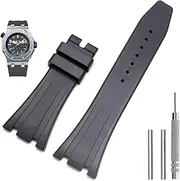 [KAVJU] Silicone Watch Straps 26mm 27mm Watchband For AP 15400 15202 15500 15703 26470SO Royal Oak Offshore Men's Sports Rubber Bracelet