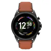 Fossil Gen 6 Brown Leather Smartwatch (FTW4062)