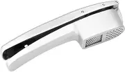 Garlic Press Stainless Steel - 2-in-1 Garlic Masher and Slicer,Professional Handheld Squeezer Tool, Manual Kitchen Gadgets for Home Cooks
