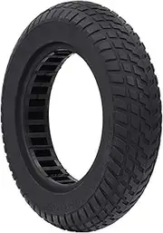 SCNCADEEMT 10inch Rubber Solid Tire Compatible with Xiaomi M365/Pro/Pro 2 Electric Scooter Modified Tires Wheel Shock-Absorbing Explosion-Proof Tyre Scooter Accessories