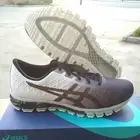 Asics Woman's Gel Quantum 180 4 Black White Size 8 US