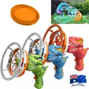 Dinosaur Bubbles Gun Machine Automatic Bubble Blower Toy for Children's Fun KiNW