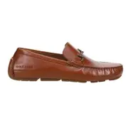 Cole Haan Wyatt Bit Driver Loafer Moc Toe Dress Mens Brown Dress Shoes C35784