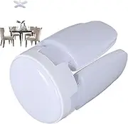 LED Garage Ceiling Light - Innovative Adjustable Folding Leaf Light for Home|Workshop Ceiling Lighting BC Bayonet Cap Cool White Daylight with 4 Adjustable Panels, High Bay Lamp for Loft, Warehouse