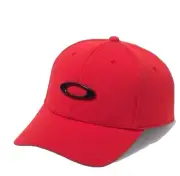 NEW OAKLEY Men's "O" Adjustable Snapback Golf Hat/Cap-Red/Black 91628OVT