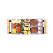 SOGA Electric Ceramic BBQ Grill Non-Stick Stone Surface
