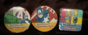 (3) Disney Magic Towels Avengers 1.5 in x 11.5 in Captain America Hulk