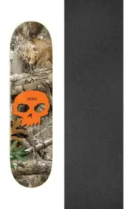 Zero Skateboards Real Tree Wasteland 8.25" Skateboard Deck + griptape