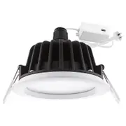 DETA 11W 92mm IP65 Tri-Colour Dimmable LED Downlight