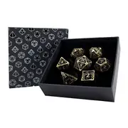 RPG Set Hollow Dragon Dice (Tarnished Gold)