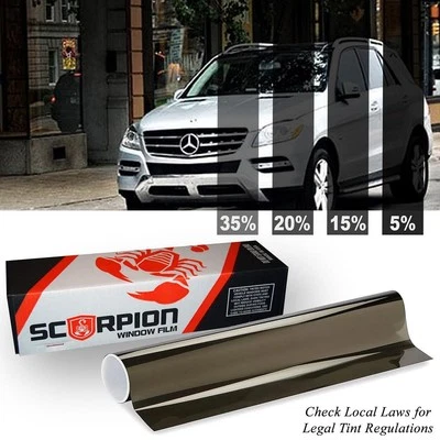 Scorpion Window Tint Shield Series (Nano-Ceramic) 2-Ply 5% 24 x 100 Roll