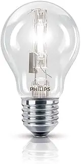 Philips 42W E27 Edison Screw Halogen EcoClassic Traditional Bulb, Eqv to: 55 W, 240 V - Pack of 4