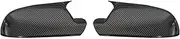 for Or A&UDI A4 S4 RS4 B8.5 A5 S5 2011-2015 View Mirror Cover Cap Carbon Fiber Mirror Covers Covers Trim Car Side Mirror Cover Exterior Mirrors (Color : Carbon Fiber Pattern)