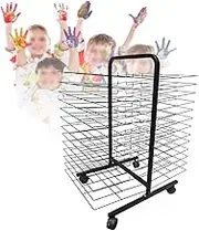 26-Layer Art Drying Rack,Art Class Oil Painting Board,Drying Rack for Paper Works Picture Album Drying