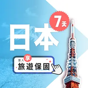 【飛速移動】7天10GB 日本上網卡｜總流量型 旅遊上網卡