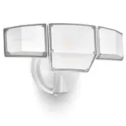 LUTEC 80W Dusk to Dawn Flood Lights Outdoor 9000LM Super Bright LED Security ...