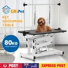 Large Hydraulics Pet Grooming Station Cat Dog Stable & Adjustable Table