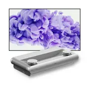 JMGO U2 4K Tri-Color Laser TV Projector + Winways UST Throw ALR 100'' Screen