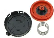 PCV Valve Cover Repair Kit Cap with Membrane, for BMW, 545i 550i 645Ci 650i 745i, for Alpina, B7 11127563474 Replacement Cylinder Head Cover