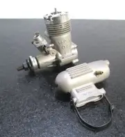O.S. MAX 20R/C Cross Flow Vintage 2 stroke glow engine, new for R/C airplane f/s