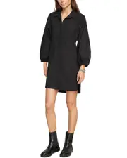 Modern Citizen Clara Open-Back Button Down Dress