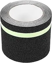 SEWACC Deck Protection Strips Anti-Slip Tape Safety Adhesive Strip for Outdoor Non-Skid Traction Pads Glow-in-The-Dark Anti-Slip Tape 60 Mesh