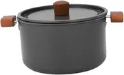 Folpus Camping Stockpot Camping Cookware with Lid Cooker Pot Aluminium Alloy Camping Pot Stock Pot with Lid for Outdoor Backpacking, 2.8L
