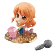 EE597 Nami with Sanji Kun Japanese One Piece Sanji's Paradise Pettit Figure D01