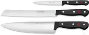 WÜSTHOF Gourmet 3-Piece Chef's Knife Set,Black
