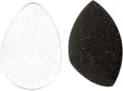 [e.l.f.] Silicone Blender Highlighting Sponge Duo, Sponge For Applying Face Makeup & Precision Sponge For Highlighter & Concealer, Vegan & Cruelty-Free
