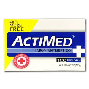 ACTIMED艾迪美抗菌潔膚皂(125g/4.42oz)*12+ACTIMED艾迪美spa泡腳粉(30g*4)/盒*3