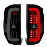 For 2014-2018 Toyota Tundra 3D LED Tube Bar Tail Brake Light Reverse Lamp Tinted (for: Toyota)