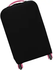 [MOBUTOFU] Elastic Suitcase Dust Cover Luggage Case Cover Protectors for 22-24 Inches Travel Luggage Bag Protector Black