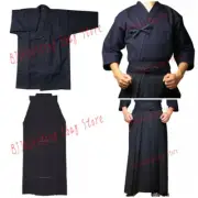Japan Kendo Laido Aikido Hapkido Hakama Martial Arts Uniform Kimono Dobok Blue